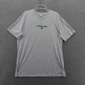 Where Im From Cleveland Ohio TShirt XXL Shamrock‎ Skyline Cityscape Gray NWT